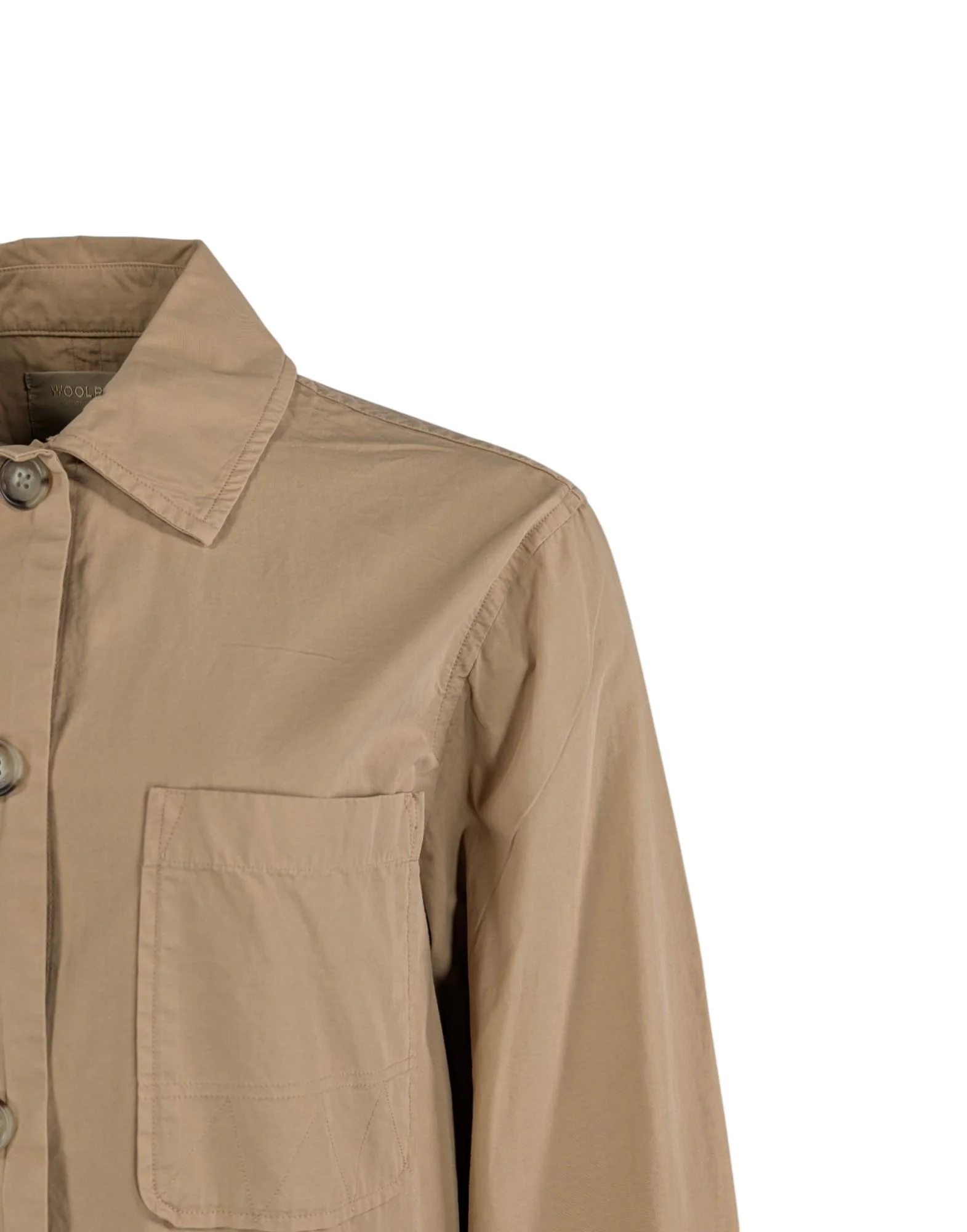 Woolrich Poplin Overshirt Donna - Image 2