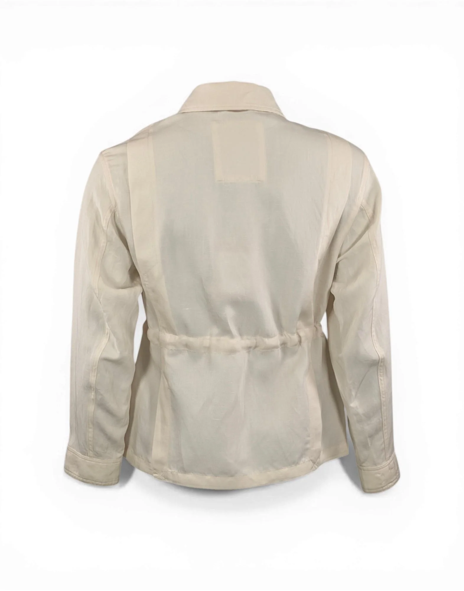 Woolrich Lyocell Linen Overshirt Donna - Image 3