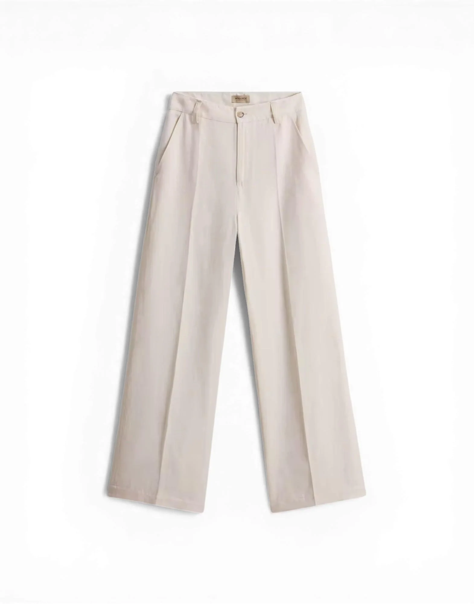 Woolrich Lyocell Linen Pants Donna